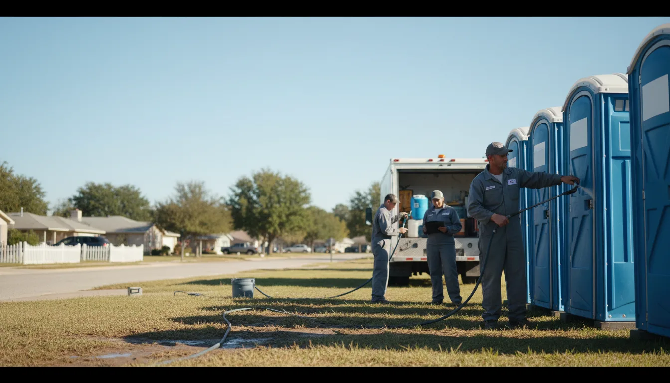 Long-Term Portable Toilet Rental in Brandon, FL near me